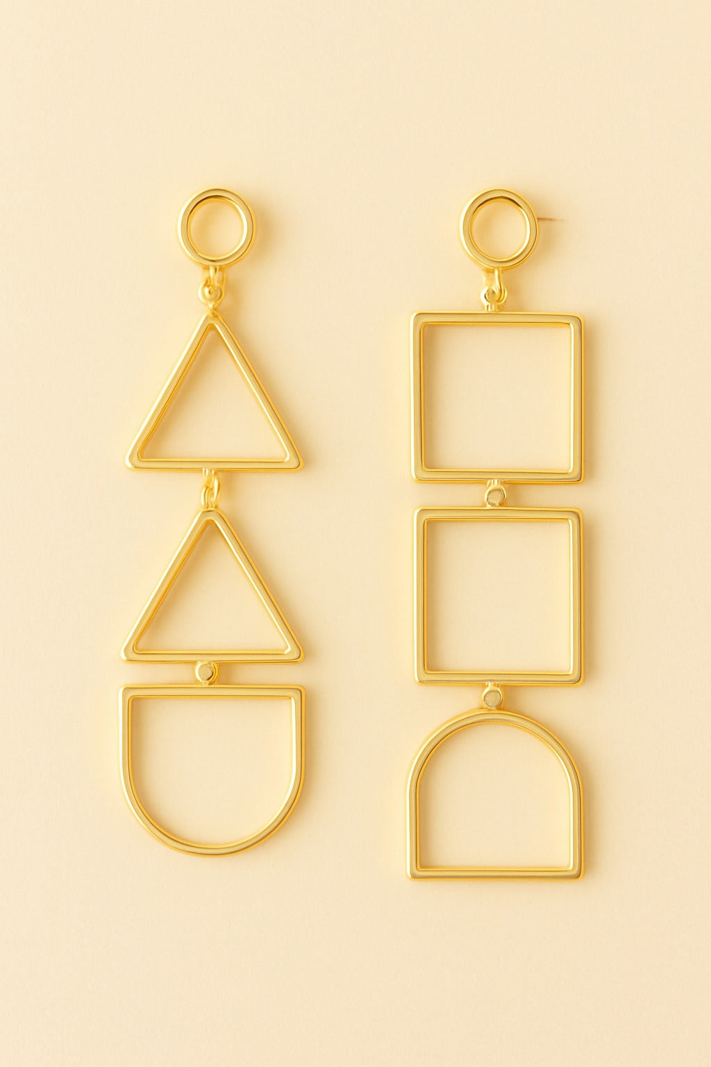 Geometric Earrings – Modern, Trendy, and Stylish