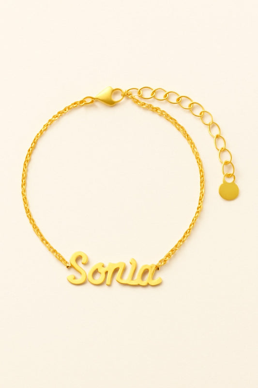 Personalized Name Anklet