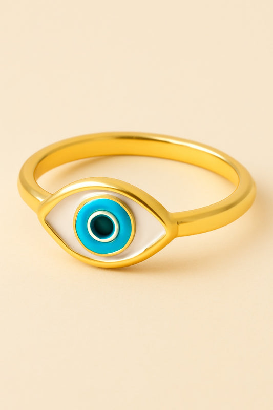 Evil Eye Ring – A Protective Charm in Gold