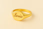 Engraved Signet Ring